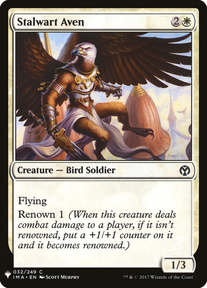 Stalwart Aven [Mystery Booster] | Jomio and Rueliete's Cards and Comics