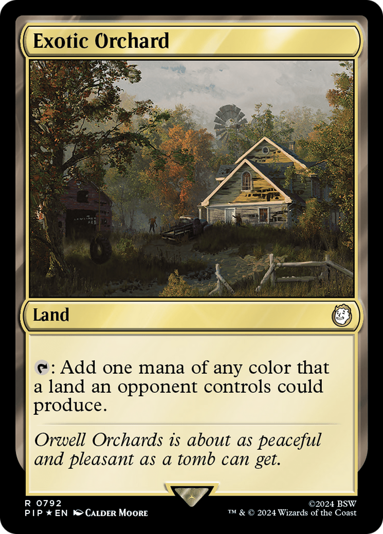Exotic Orchard (Surge Foil) [Fallout] | Jomio and Rueliete's Cards and Comics