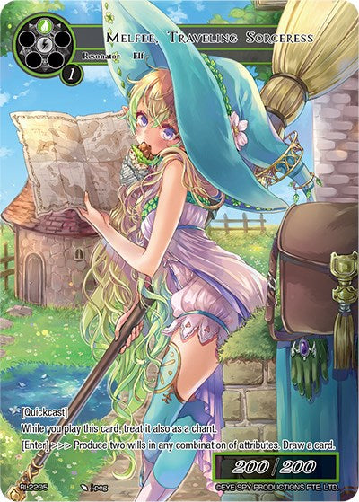 Melfee, Traveling Sorceress (RL2205) [Promo Cards] | Jomio and Rueliete's Cards and Comics