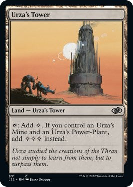 Urza's Tower [Jumpstart 2022] | Jomio and Rueliete's Cards and Comics
