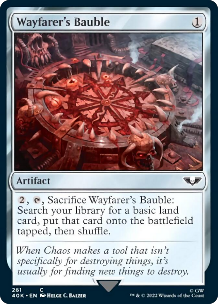 Wayfarer's Bauble (261) [Warhammer 40,000] | Jomio and Rueliete's Cards and Comics