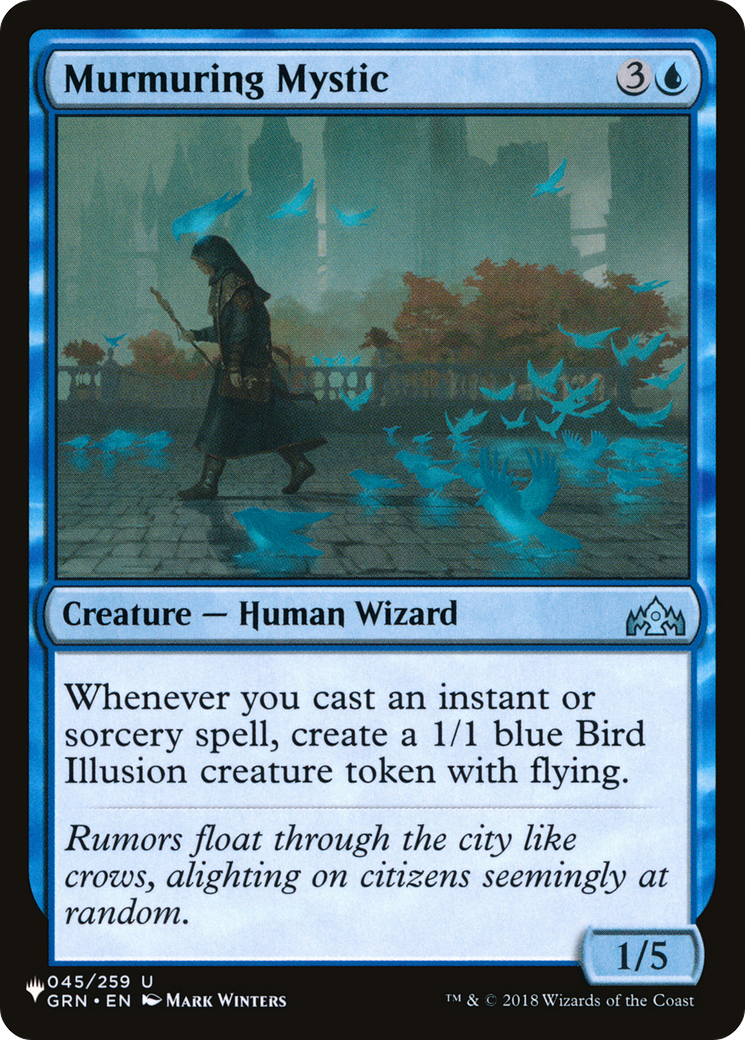 Murmuring Mystic [The List] | Jomio and Rueliete's Cards and Comics