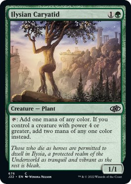 Ilysian Caryatid [Jumpstart 2022] | Jomio and Rueliete's Cards and Comics