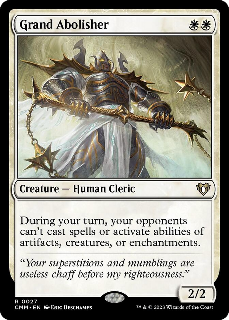 Grand Abolisher [Commander Masters] | Jomio and Rueliete's Cards and Comics