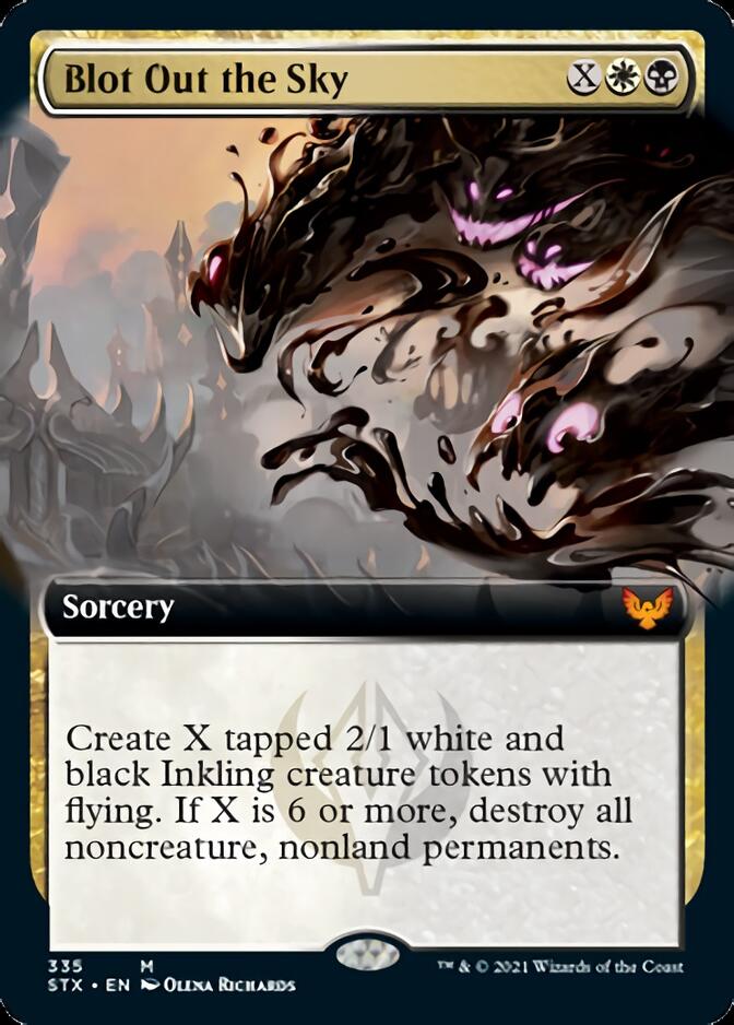 Blot Out the Sky (Extended Art) [Strixhaven: School of Mages] | Jomio and Rueliete's Cards and Comics