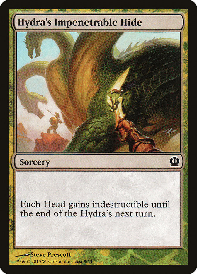 Hydra's Impenetrable Hide [Theros Face the Hydra] | Jomio and Rueliete's Cards and Comics