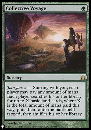 Collective Voyage [The List] | Jomio and Rueliete's Cards and Comics