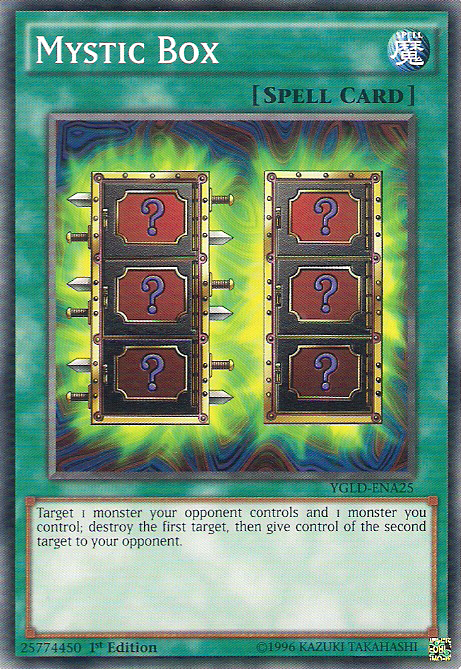 Mystic Box [YGLD-ENA25] Common | Jomio and Rueliete's Cards and Comics