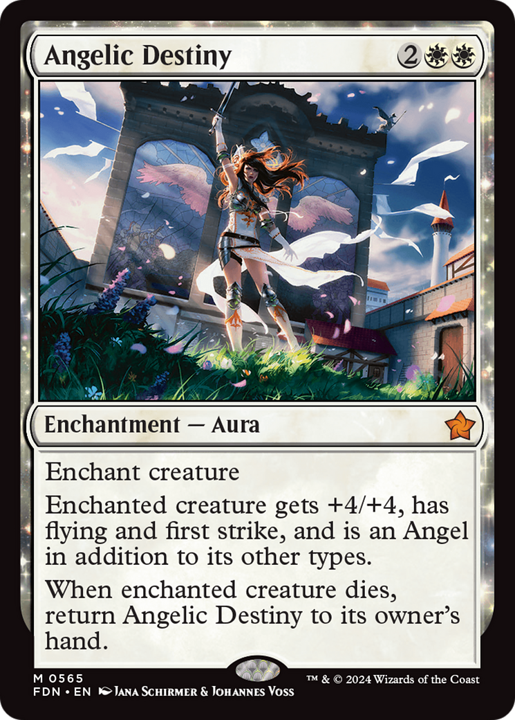 Angelic Destiny [Foundations] | Jomio and Rueliete's Cards and Comics