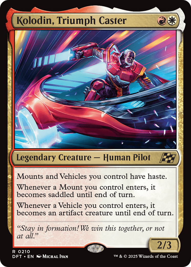 Kolodin, Triumph Caster [Aetherdrift] | Jomio and Rueliete's Cards and Comics