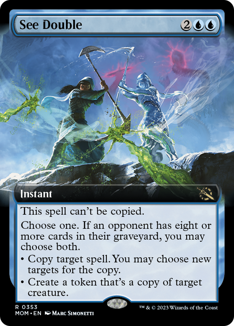 See Double (Extended Art) [March of the Machine] | Jomio and Rueliete's Cards and Comics