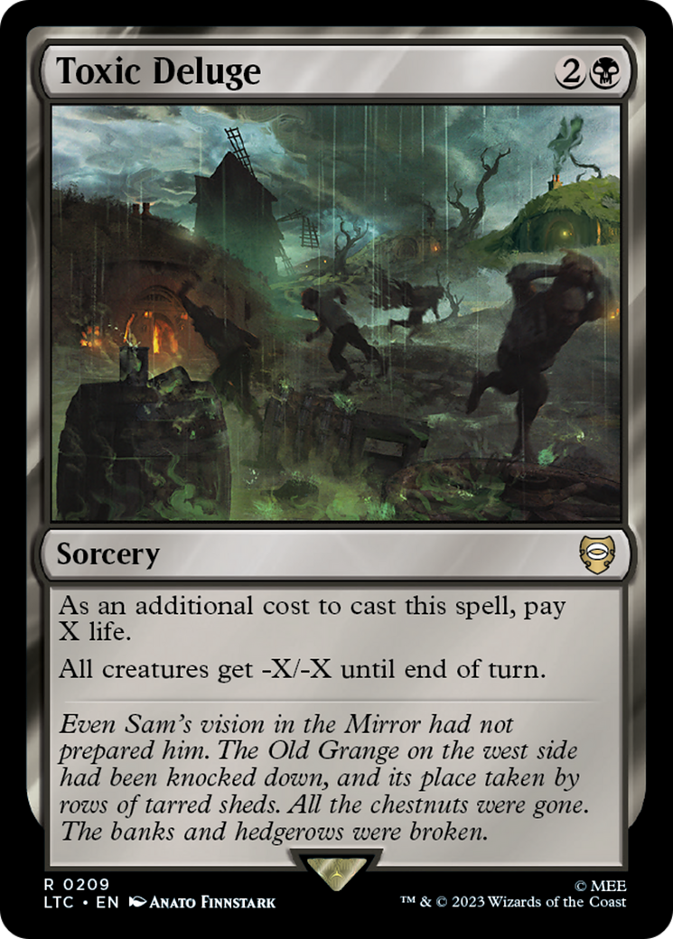 Toxic Deluge [The Lord of the Rings: Tales of Middle-Earth Commander] | Jomio and Rueliete's Cards and Comics