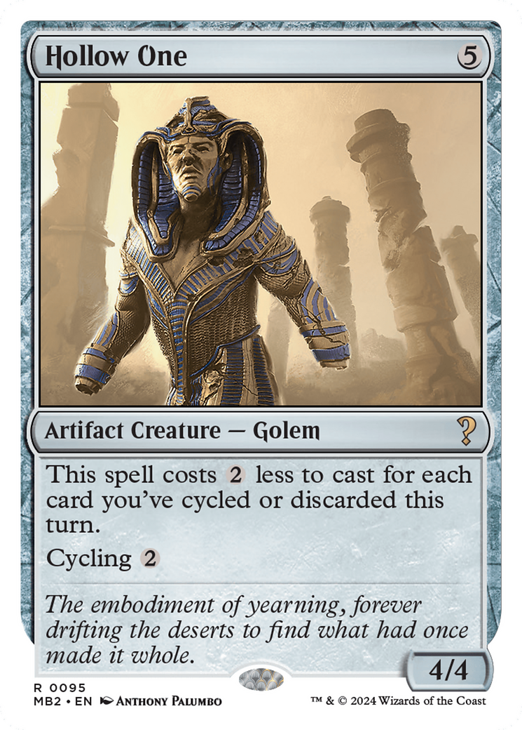 Hollow One (White Border) [Mystery Booster 2] | Jomio and Rueliete's Cards and Comics