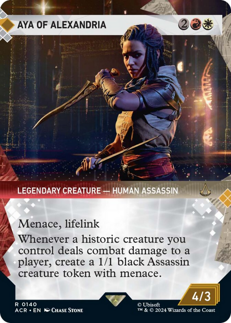Aya of Alexandria (Showcase) [Assassin's Creed] | Jomio and Rueliete's Cards and Comics