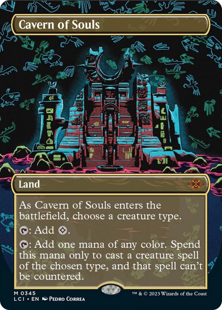 Cavern of Souls (0345) (Borderless) [The Lost Caverns of Ixalan] | Jomio and Rueliete's Cards and Comics