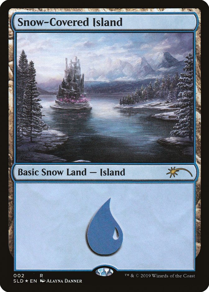 Snow-Covered Island (2) [Secret Lair Drop Series] | Jomio and Rueliete's Cards and Comics