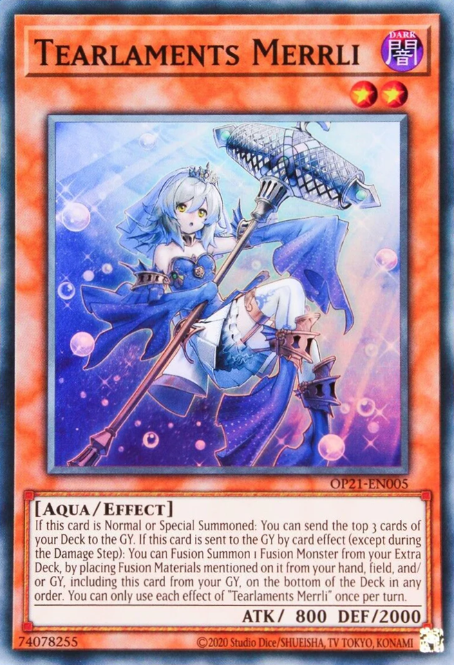 Tearlaments Merrli [OP21-EN005] Super Rare | Jomio and Rueliete's Cards and Comics