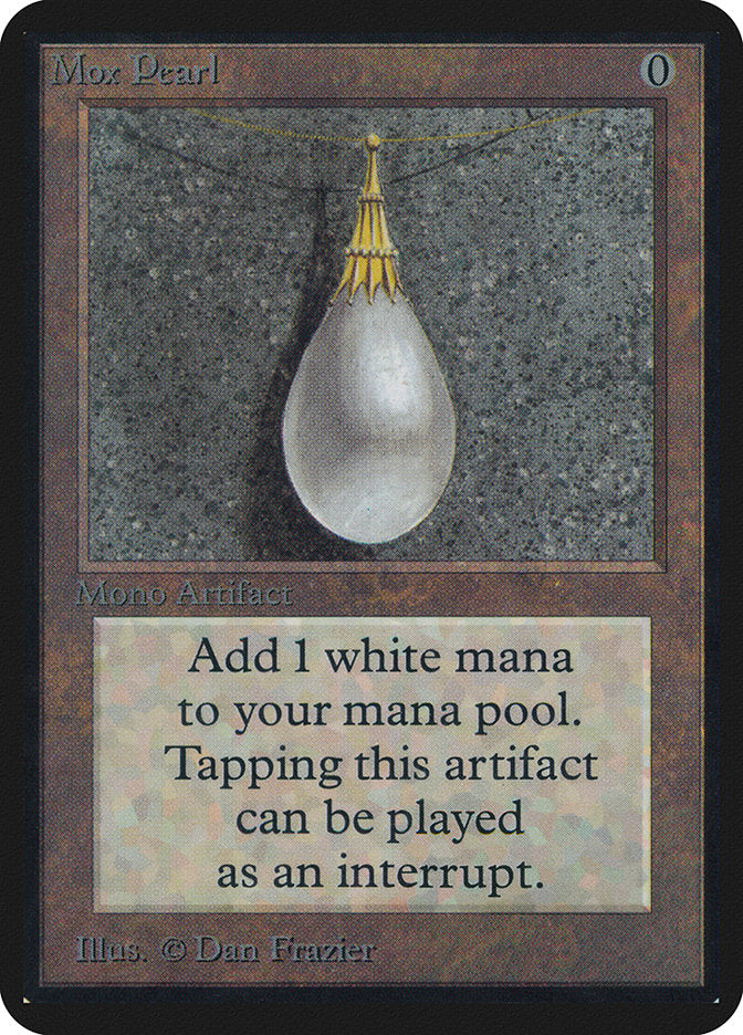 Mox Pearl [Alpha Edition] | Jomio and Rueliete's Cards and Comics