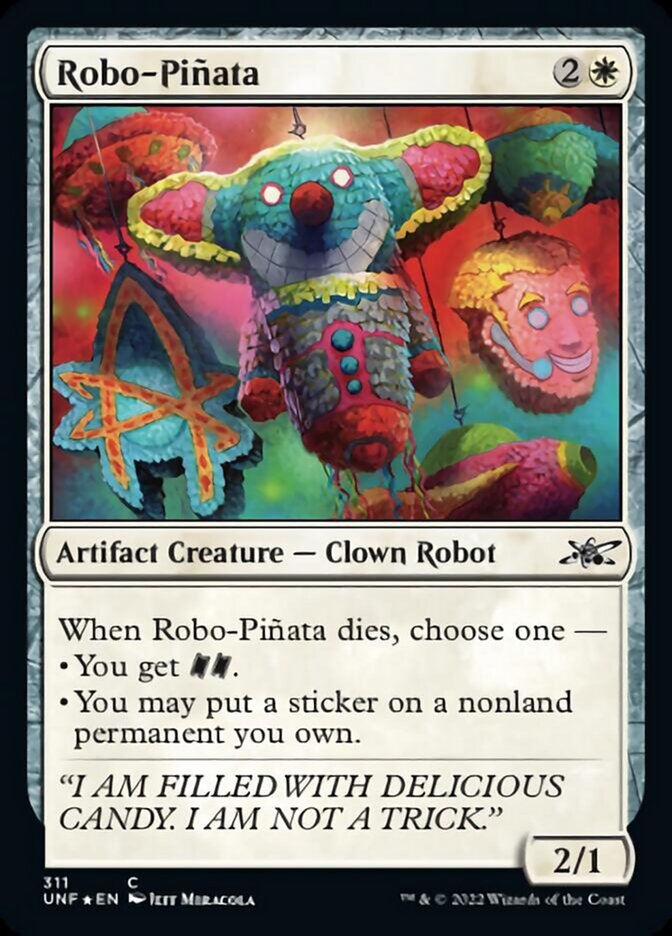 Robo-Pinata (Galaxy Foil) [Unfinity] | Jomio and Rueliete's Cards and Comics