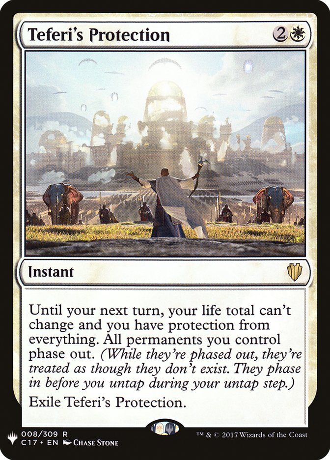 Teferi's Protection [Mystery Booster] | Jomio and Rueliete's Cards and Comics