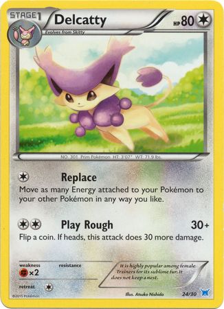 Delcatty (24/30) [XY: Trainer Kit 2 - Latios] | Jomio and Rueliete's Cards and Comics