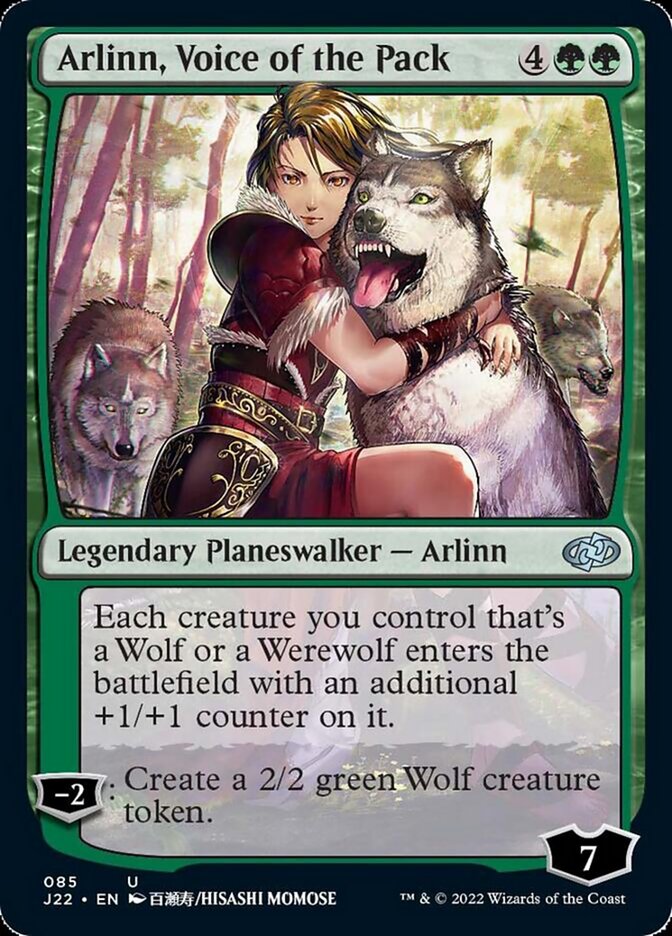 Arlinn, Voice of the Pack [Jumpstart 2022] | Jomio and Rueliete's Cards and Comics