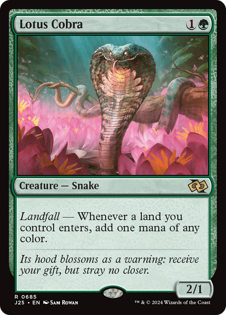Lotus Cobra [Foundations Jumpstart] | Jomio and Rueliete's Cards and Comics