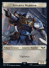 Astartes Warrior (001) // Cherubael Double-Sided Token [Warhammer 40,000 Tokens] | Jomio and Rueliete's Cards and Comics