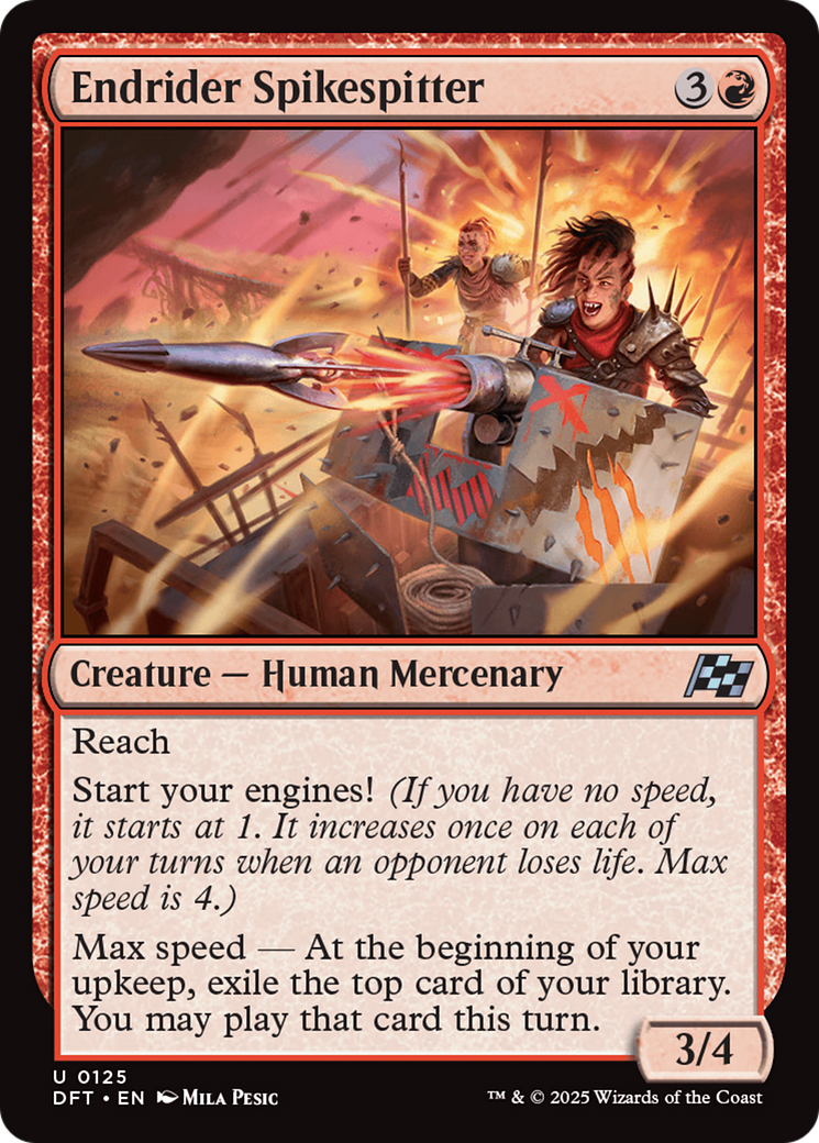Endrider Spikespitter [Aetherdrift] | Jomio and Rueliete's Cards and Comics