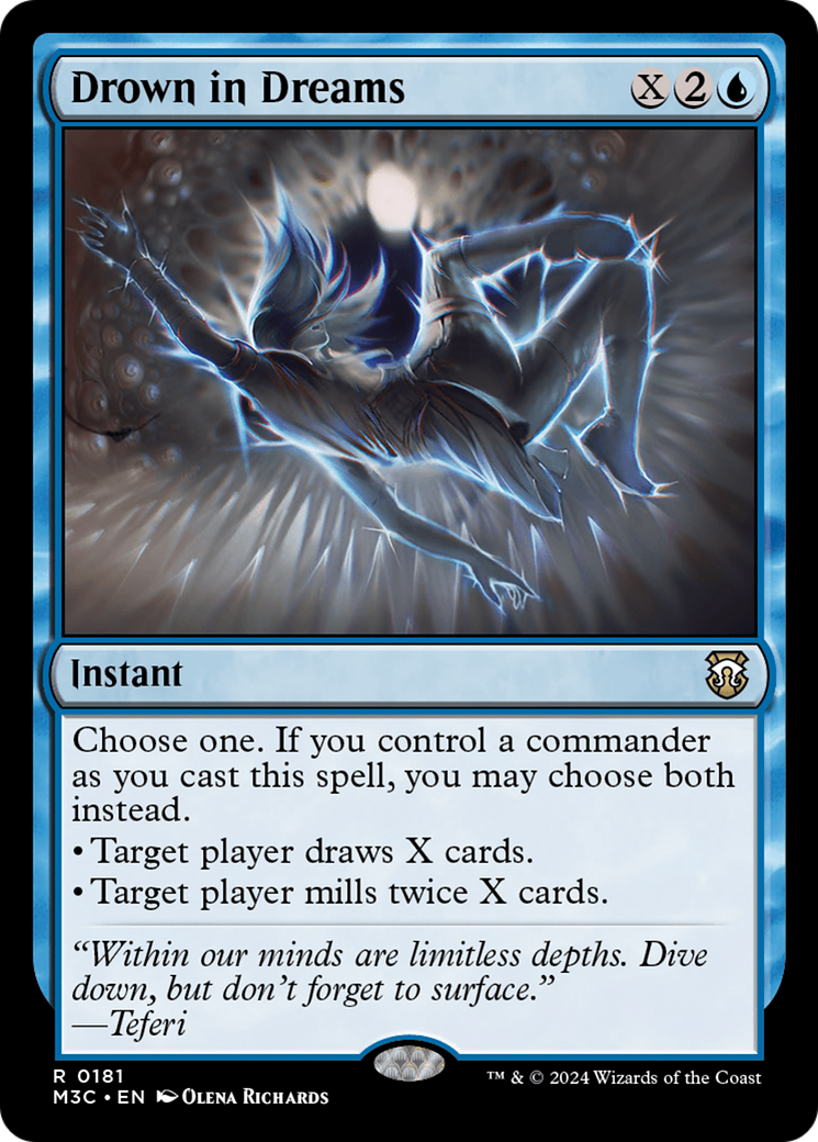 Drown in Dreams (Ripple Foil) [Modern Horizons 3 Commander] | Jomio and Rueliete's Cards and Comics