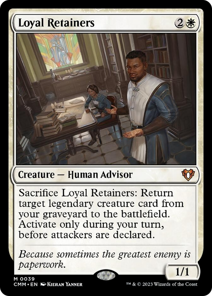 Loyal Retainers [Commander Masters] | Jomio and Rueliete's Cards and Comics