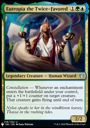 Eutropia the Twice-Favored [The List] | Jomio and Rueliete's Cards and Comics