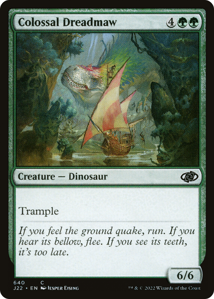 Colossal Dreadmaw [Jumpstart 2022] | Jomio and Rueliete's Cards and Comics
