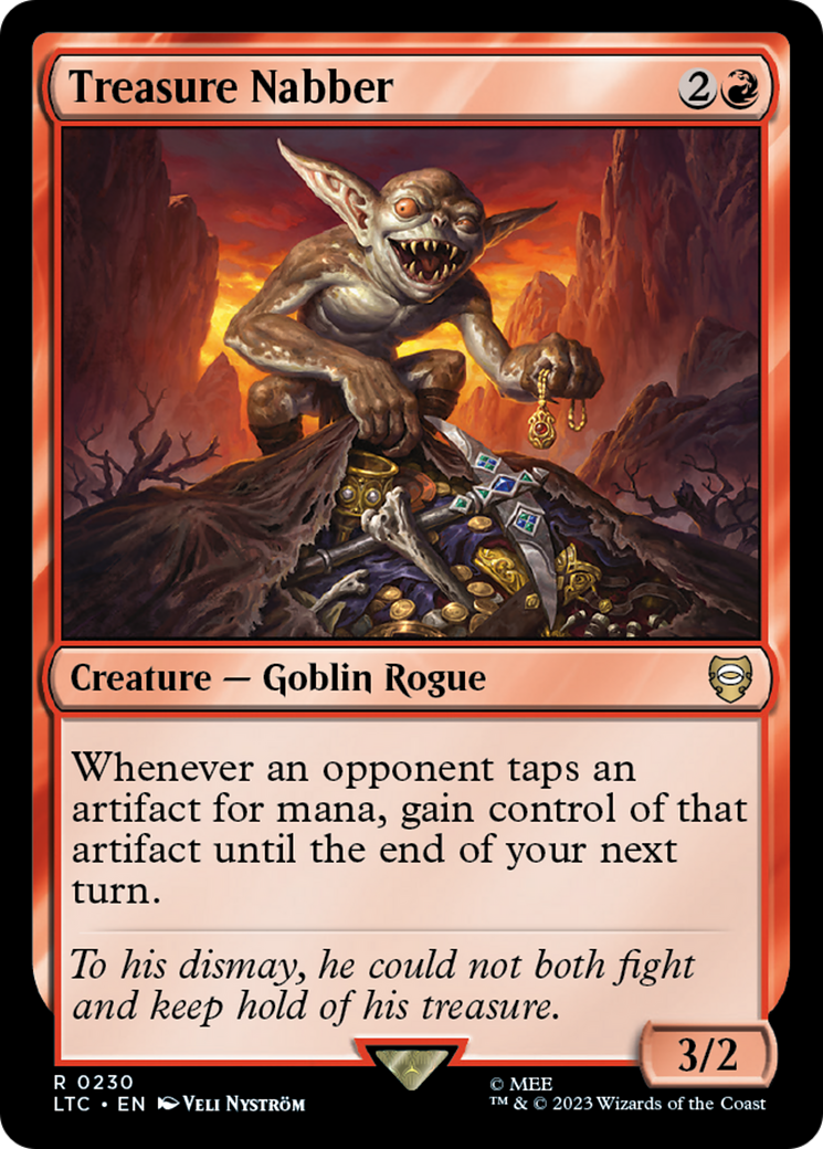 Treasure Nabber [The Lord of the Rings: Tales of Middle-Earth Commander] | Jomio and Rueliete's Cards and Comics