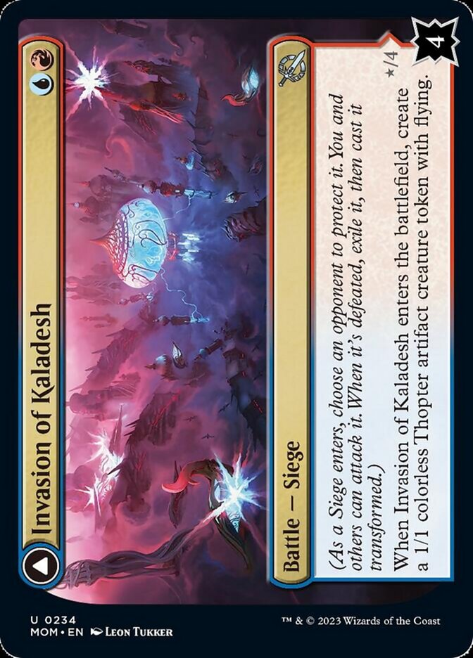 Invasion of Kaladesh // Aetherwing, Golden-Scale Flagship [March of the Machine] | Jomio and Rueliete's Cards and Comics
