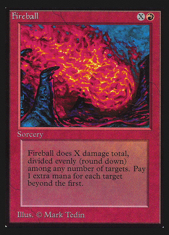 Fireball [International Collectors' Edition] | Jomio and Rueliete's Cards and Comics