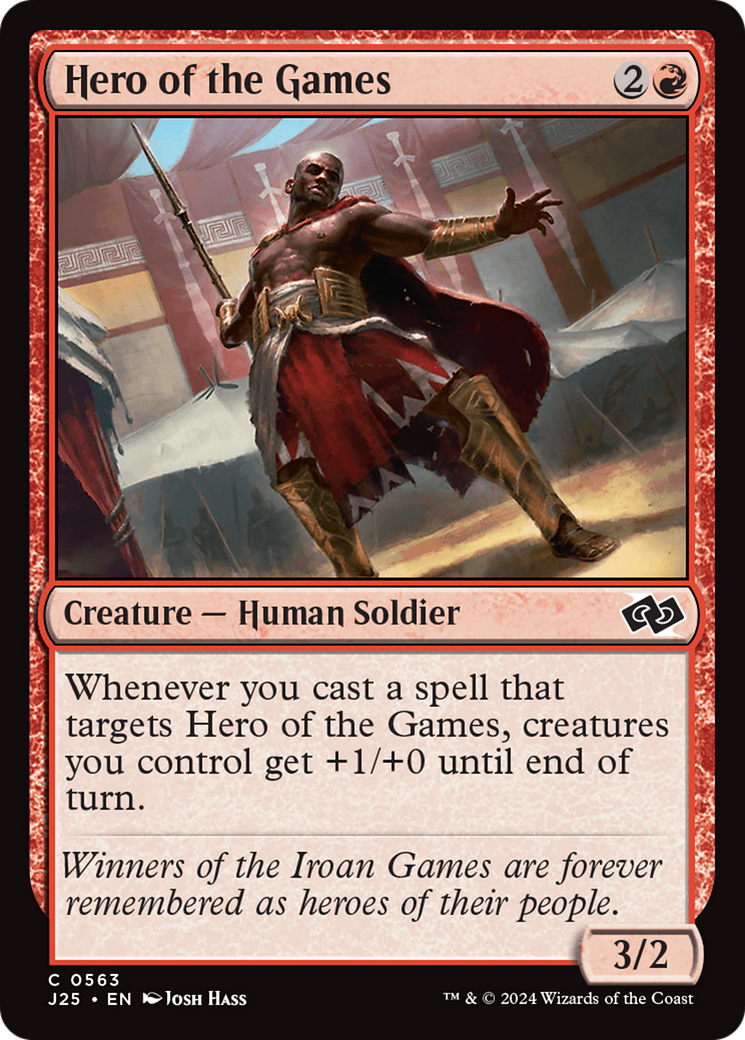 Hero of the Games [Foundations Jumpstart] | Jomio and Rueliete's Cards and Comics