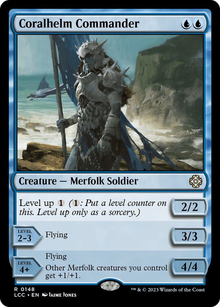 Coralhelm Commander [The Lost Caverns of Ixalan Commander] | Jomio and Rueliete's Cards and Comics