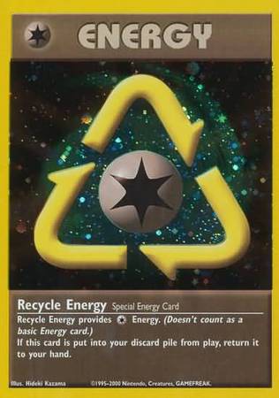 Recycle Energy (WotC 2002 League Promo) [League & Championship Cards] | Jomio and Rueliete's Cards and Comics