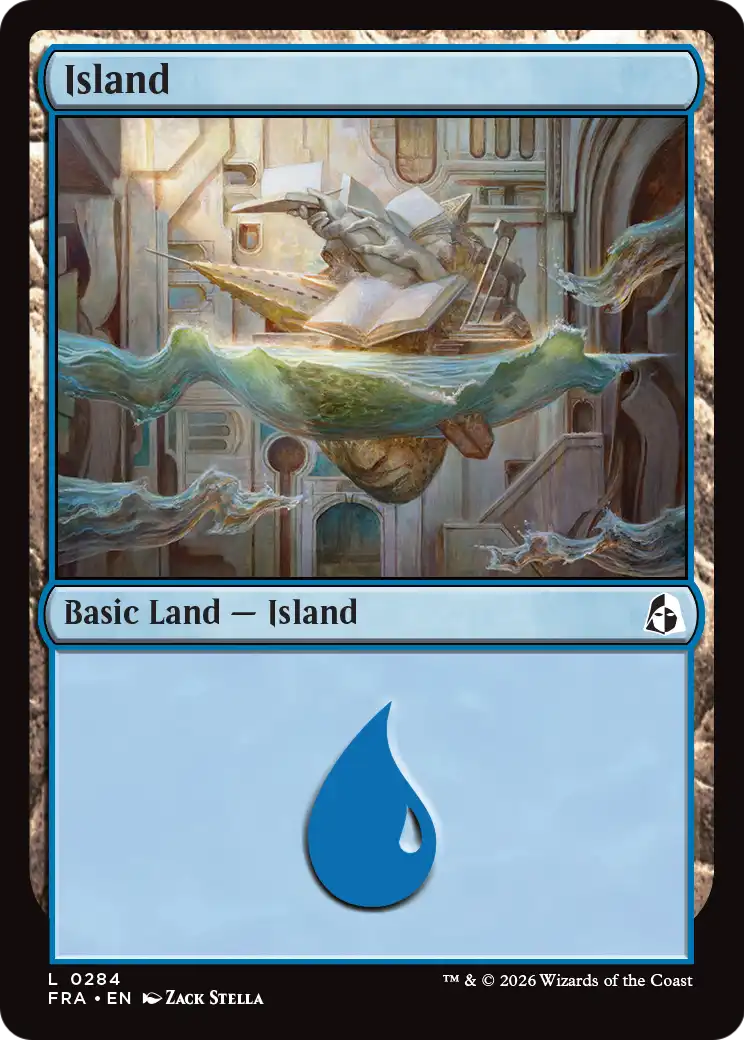 Island (0284) [Reality Fracture] | Jomio and Rueliete's Cards and Comics