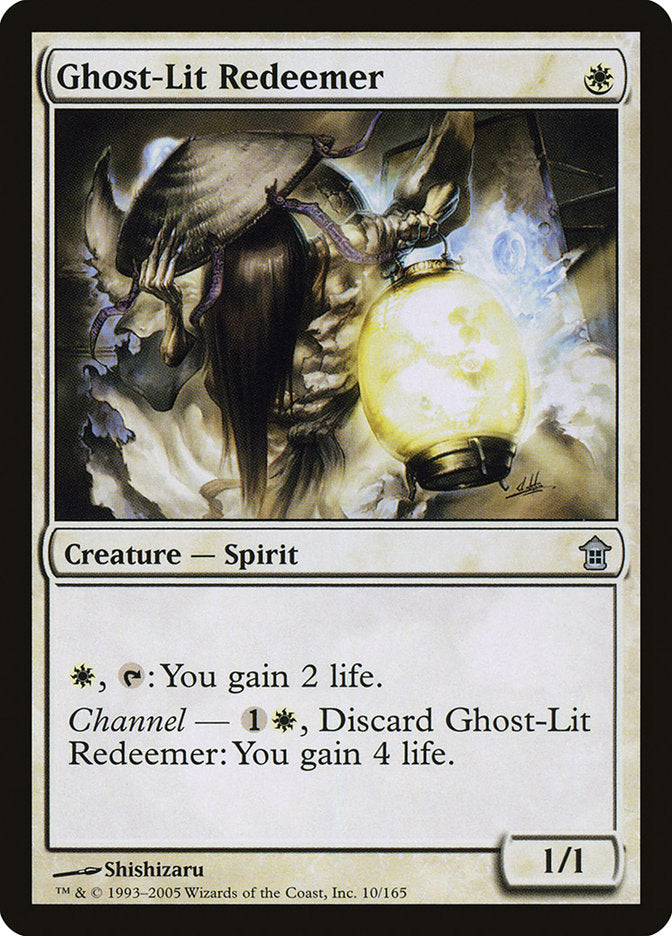 Ghost-Lit Redeemer [Saviors of Kamigawa] | Jomio and Rueliete's Cards and Comics