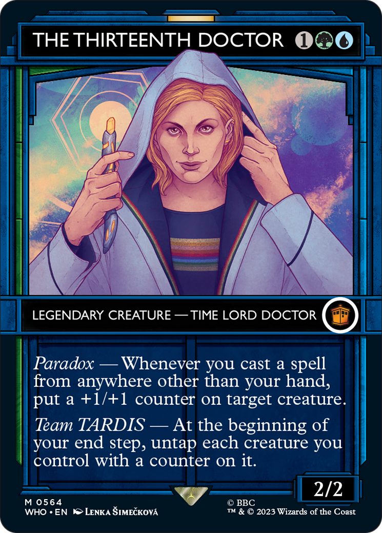 The Thirteenth Doctor (Showcase) [Doctor Who] | Jomio and Rueliete's Cards and Comics