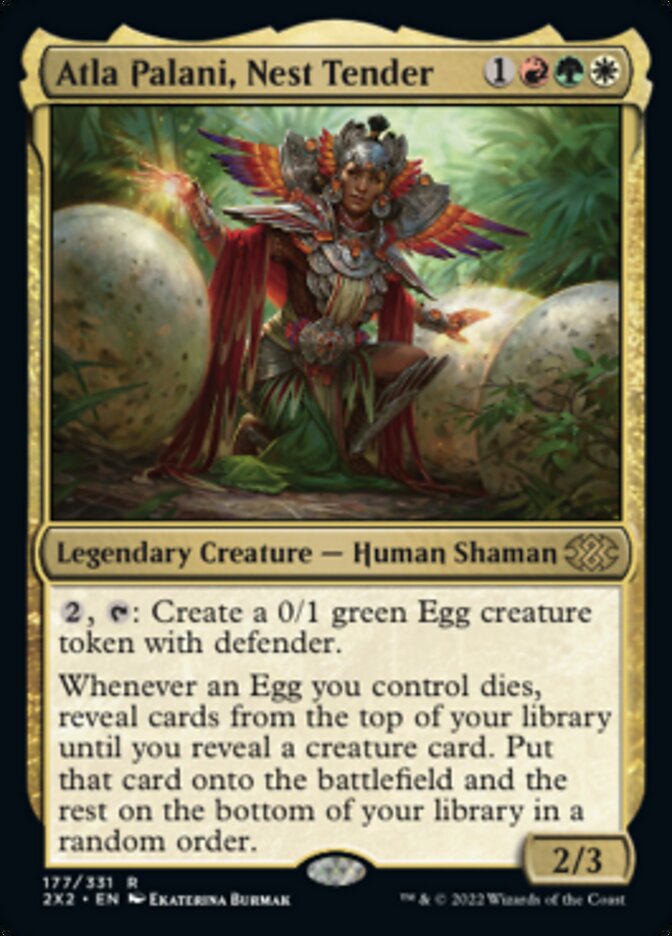 Atla Palani, Nest Tender [Double Masters 2022] | Jomio and Rueliete's Cards and Comics