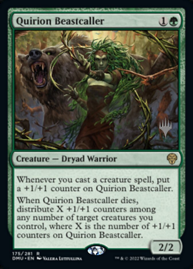 Quirion Beastcaller (Promo Pack) [Dominaria United Promos] | Jomio and Rueliete's Cards and Comics