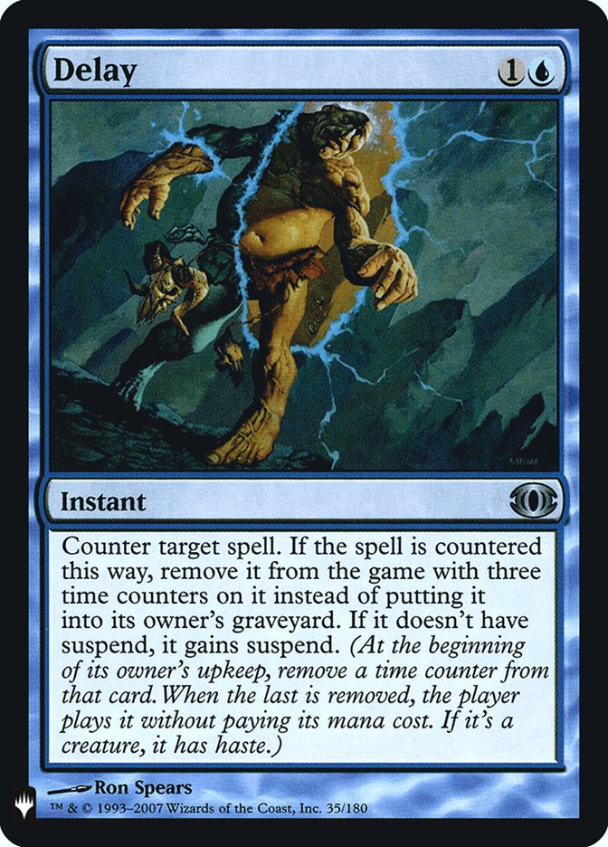 Delay [Mystery Booster] | Jomio and Rueliete's Cards and Comics