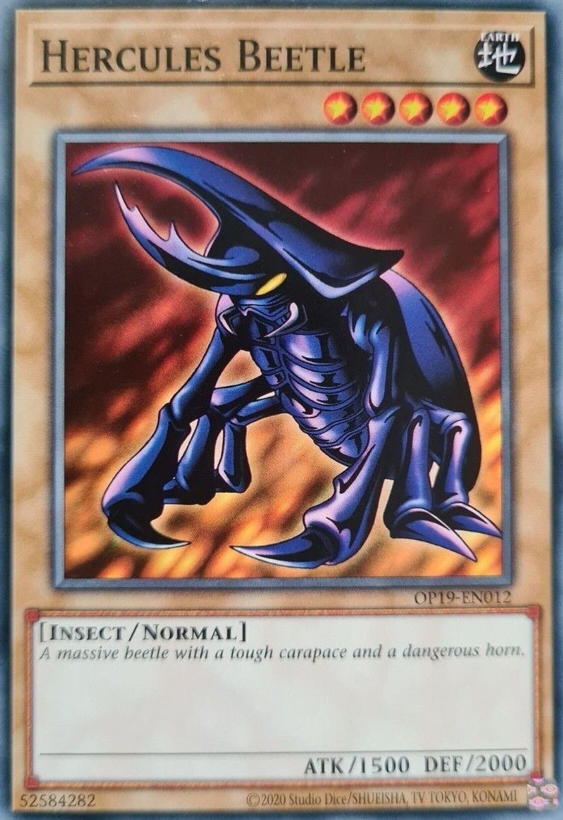 Hercules Beetle [OP19-EN012] Common | Jomio and Rueliete's Cards and Comics
