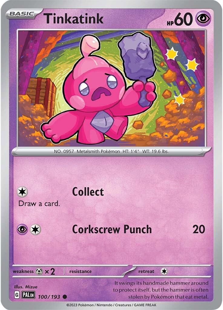 Tinkatink (100/193) [Scarlet & Violet: Paldea Evolved] | Jomio and Rueliete's Cards and Comics