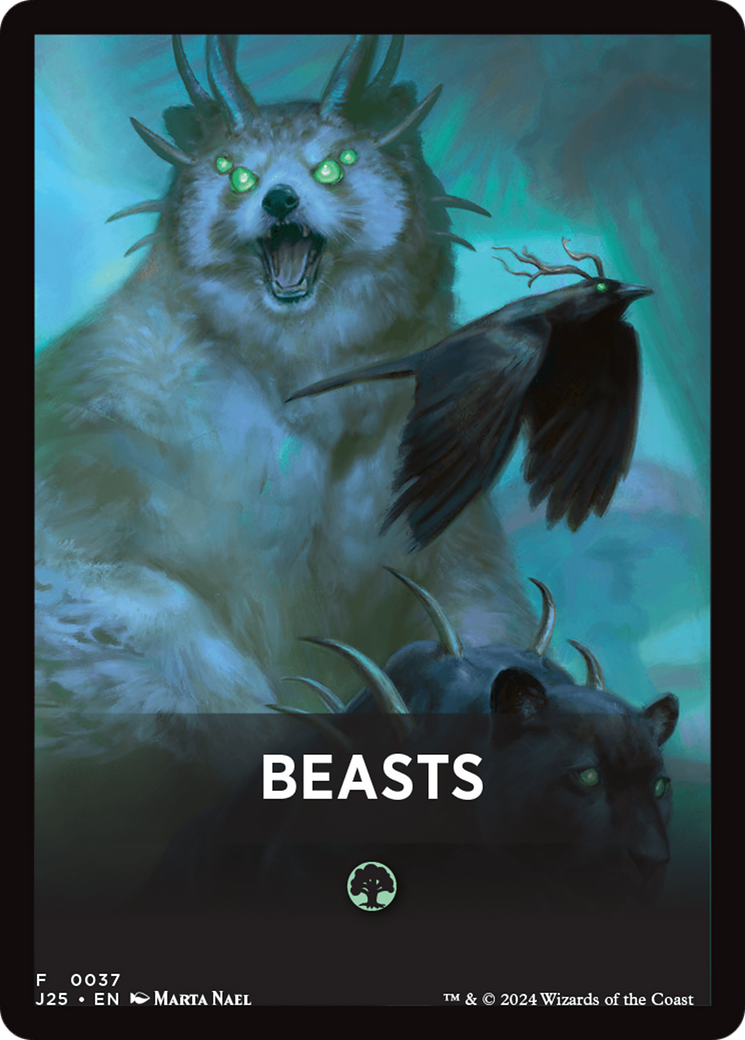 Beasts Theme Card [Foundations Jumpstart Front Cards] | Jomio and Rueliete's Cards and Comics