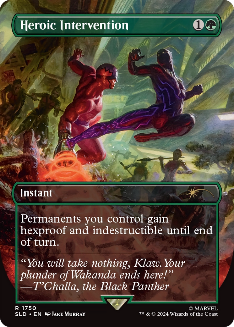 Heroic Intervention [Secret Lair Drop Series] | Jomio and Rueliete's Cards and Comics