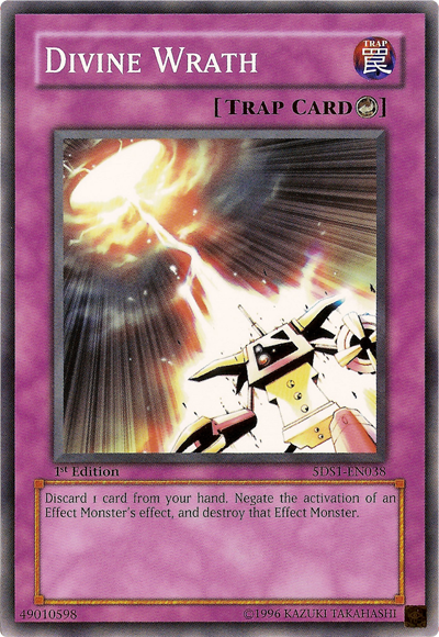 Divine Wrath [5DS1-EN038] Common | Jomio and Rueliete's Cards and Comics
